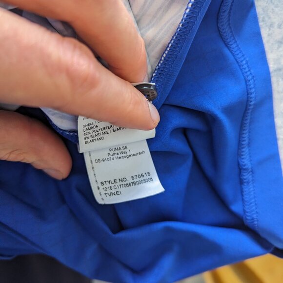 PUMA PWR Cool Polo Surf Web Performance Fit Power Dry Golf Shirt Men M - Picture 7 of 7